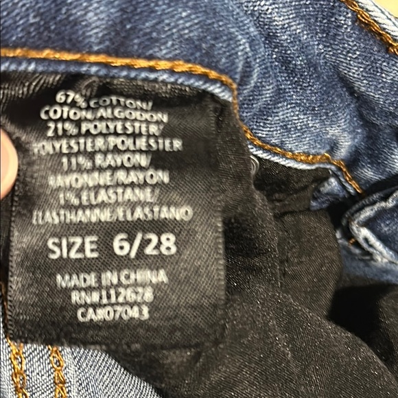 Tahari Kelly Classic Skinny Denim Jeans Women's Size 6 Ankle Great Condition EUC - Picture 8 of 13